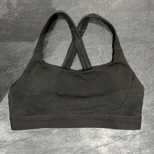 Patagonia Medium Black Sports Bra Compression